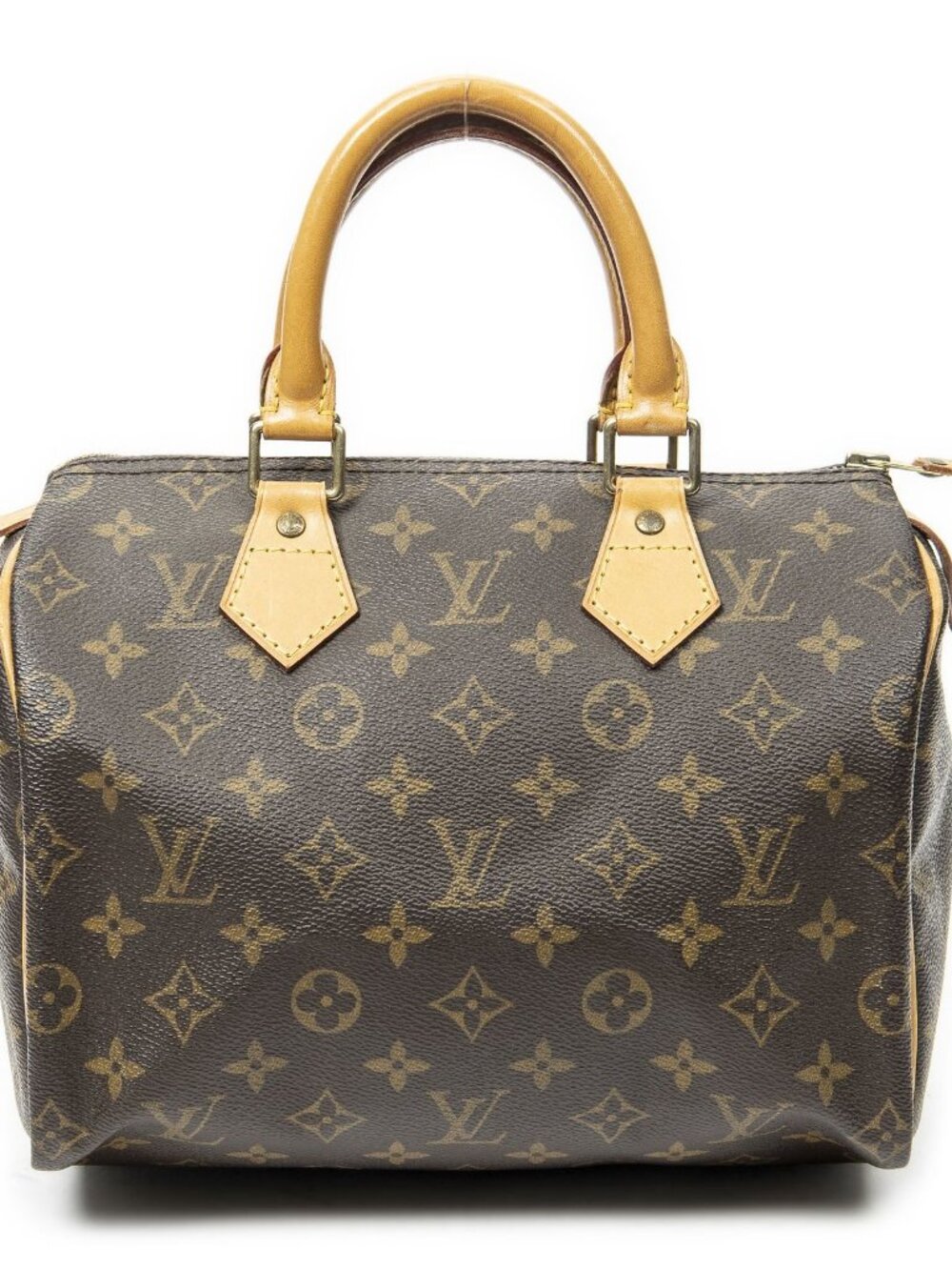 Louis Vuitton Speedy Brown Monogram Canvas Handbag